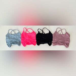 NWOT FP Movement by Free People Movement 4 Shirred Crossback Camisole XS/S